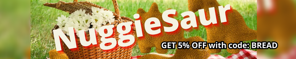 NuggieSaur Dino Nugget Plushies